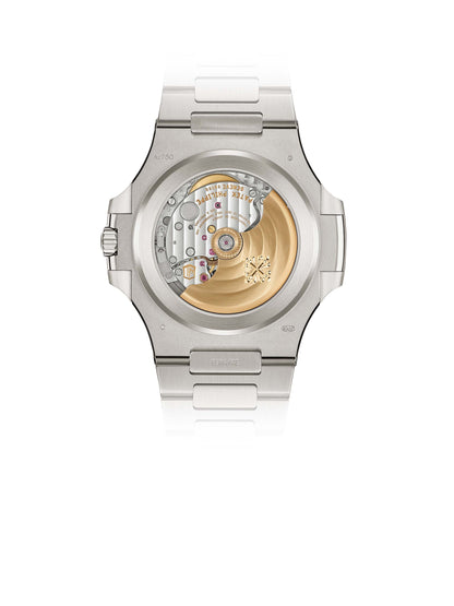 Patek Philippe Nautilus , 41 mm, 18k white gold with 1285 diamonds, self-winding manufacture calibre 26-330 | Reference Number PP420081