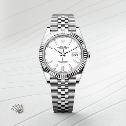 Rolex Datejust 41 Oyster, 41 mm, Oystersteel and white gold M126334-0010