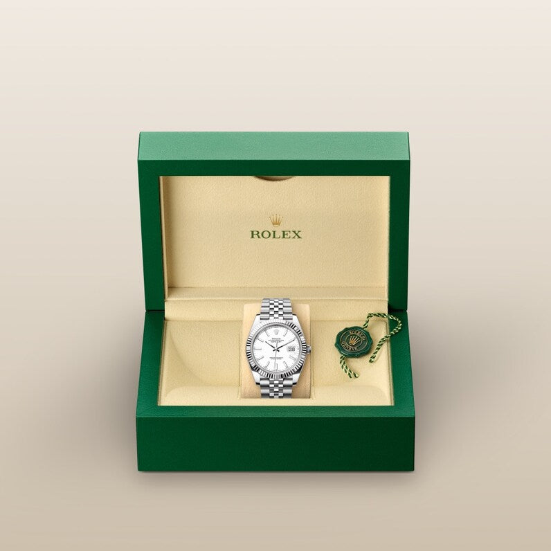 Rolex Datejust 41 Oyster, 41 mm, Oystersteel and white gold M126334-0010