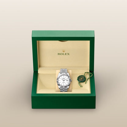Rolex Datejust 41 Oyster, 41 mm, Oystersteel and white gold M126334-0010