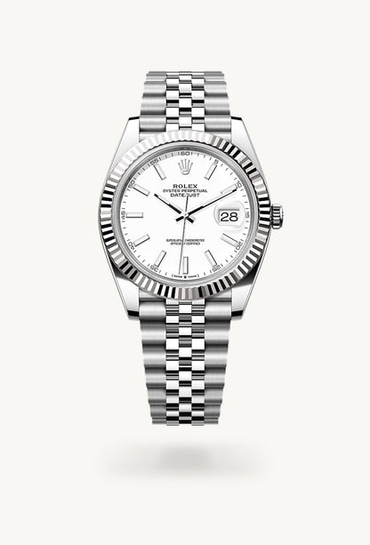 Rolex Datejust 41 Oyster, 41 mm, Oystersteel and white gold M126334-0010