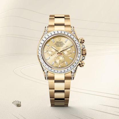 Rolex Cosmograph Daytona Oyster, 40 mm, yellow gold and diamonds M126598TBR-0001