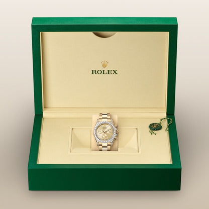 Rolex Cosmograph Daytona Oyster, 40 mm, yellow gold and diamonds M126598TBR-0001