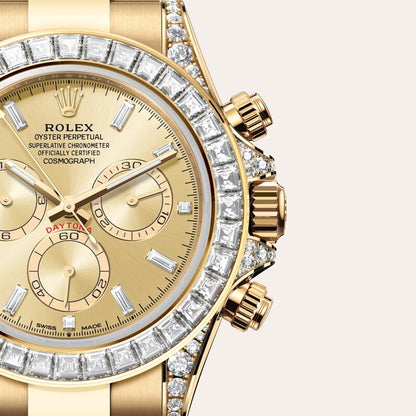 Rolex Cosmograph Daytona Oyster, 40 mm, yellow gold and diamonds M126598TBR-0001