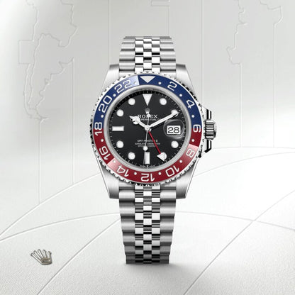 Rolex GMT-Master II Oyster, 40 mm, Oystersteel M126710BLRO-0001