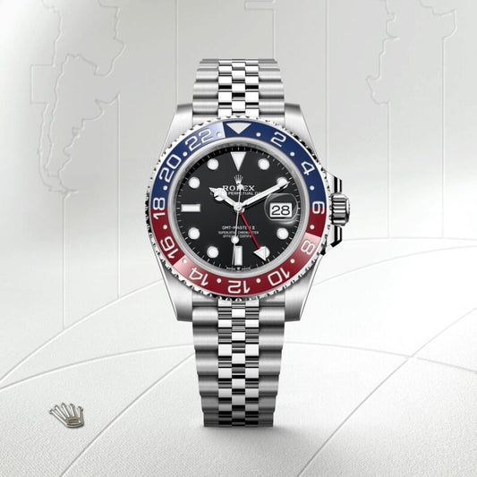 Rolex GMT-Master II Oyster, 40 mm, Oystersteel M126710BLRO-0001