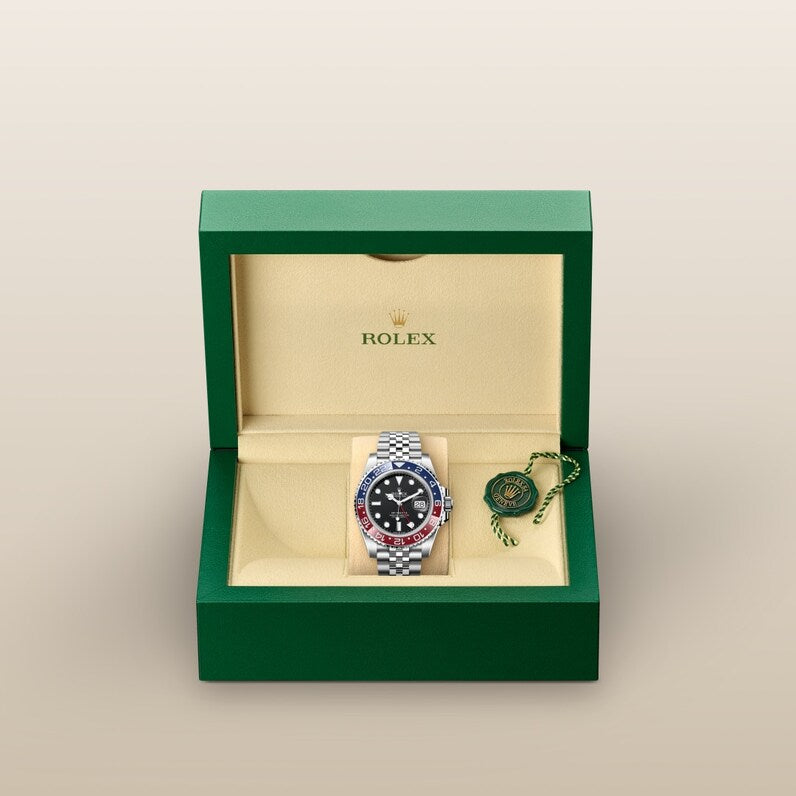 Rolex GMT-Master II Oyster, 40 mm, Oystersteel M126710BLRO-0001