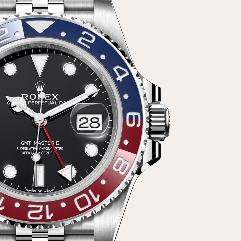 Rolex GMT-Master II Oyster, 40 mm, Oystersteel M126710BLRO-0001