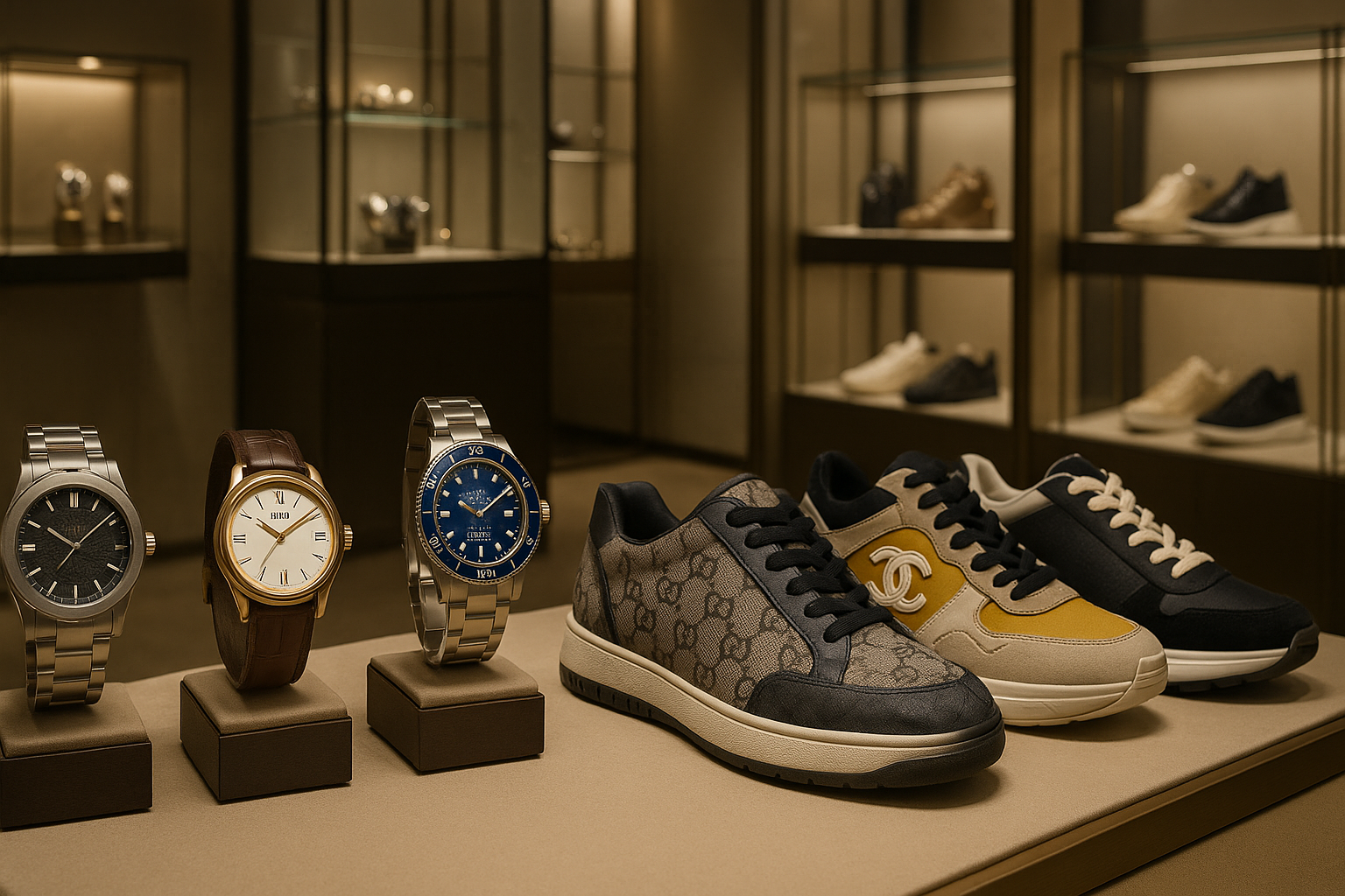 nein nicht so, mein store verkauft alle marken von shoes und watches wie Rolex und so